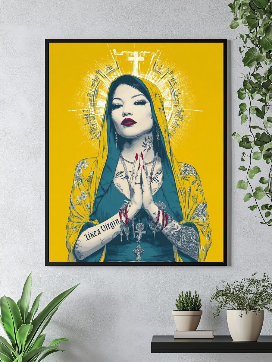 Like a Virgin — Illustration Print. — room view 4