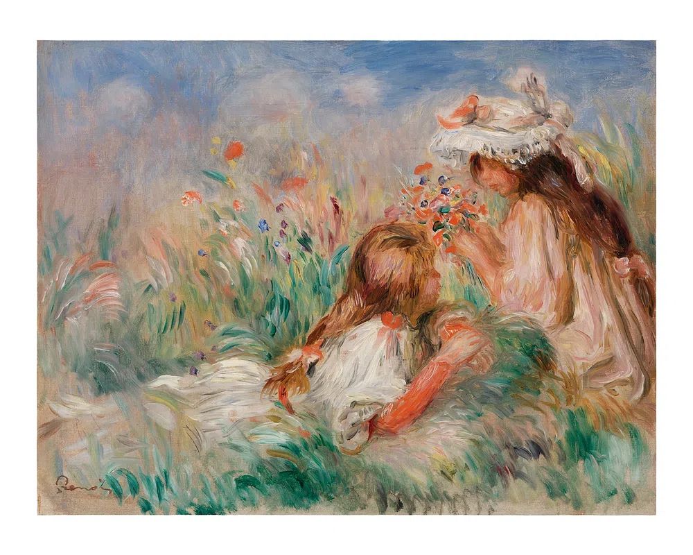 Auguste Renoir art print printable. poster — fine-art art