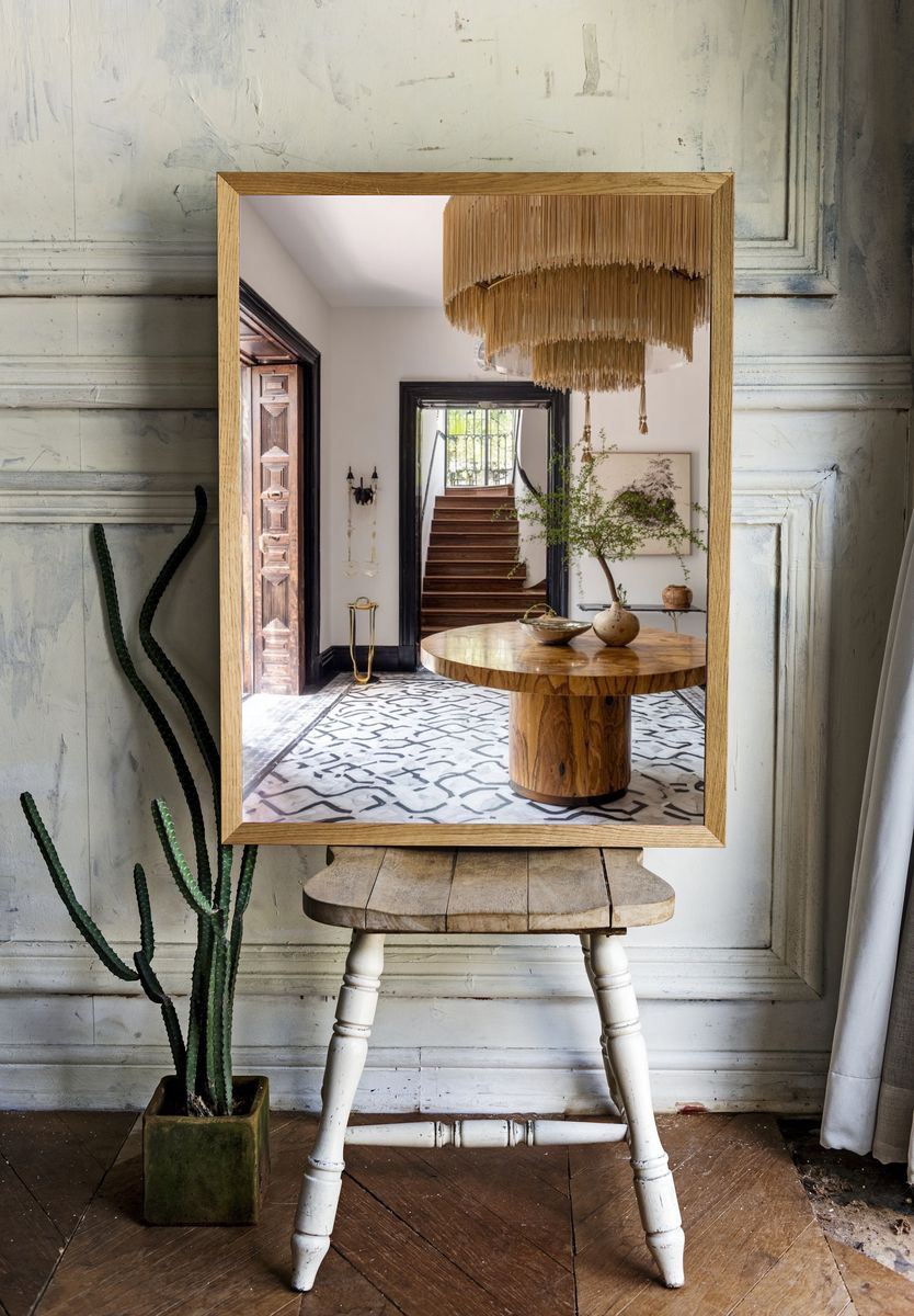 Elegant Foyer Interior Photography Poster. — room view 1