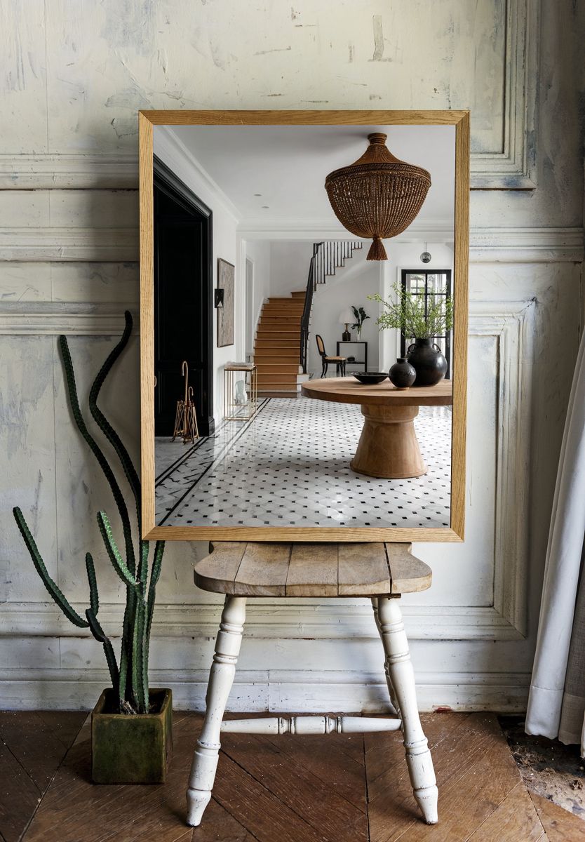 Elegant Entryway Interior Photography Poster. — room view 1