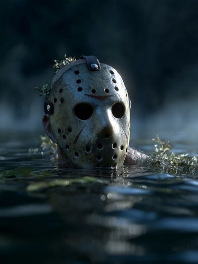 Jason Voorhees — Horror Movie Print. poster