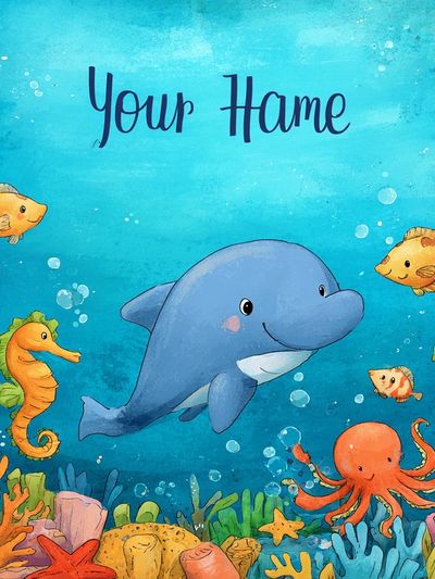 Underwater Friends Nursery Poster