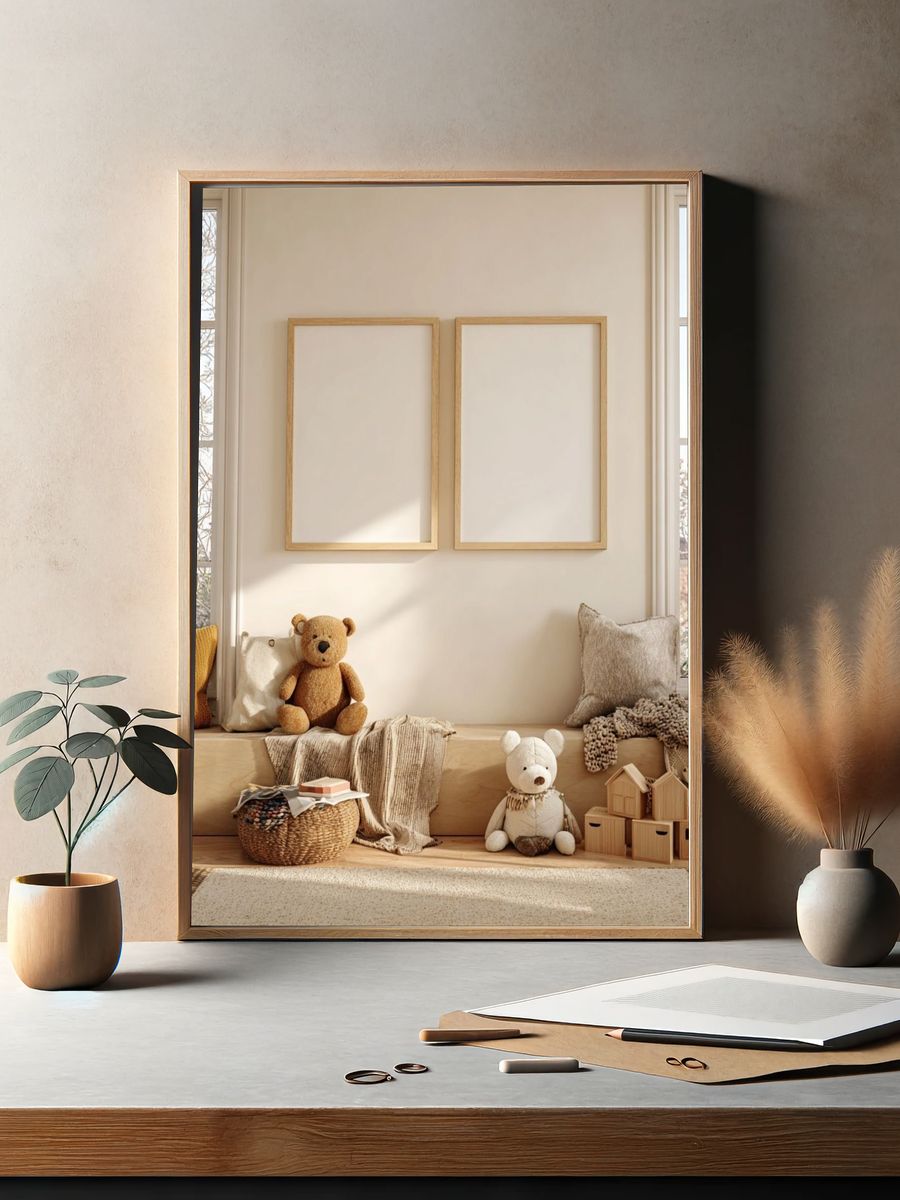 Cozy Kids Room Decor Poster. — room view 2