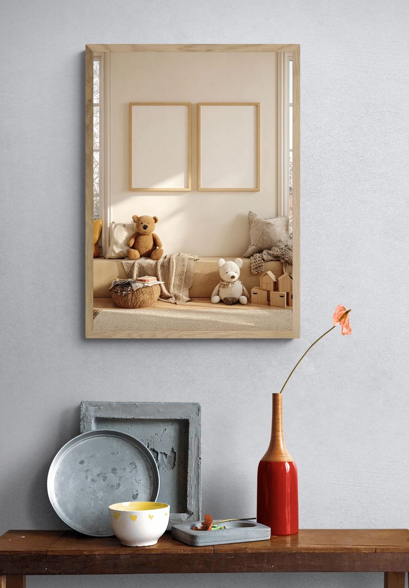 Cozy Kids Room Decor Poster. — room view 3