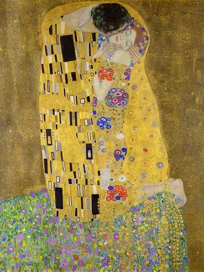 The Kiss — Fine Art Print. poster