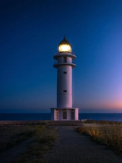 Lighthouse at Dusk — Photography Print. poster print