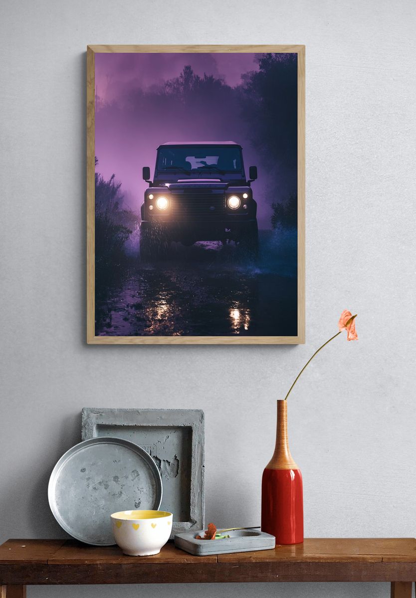 Land Rover Adventure — Photography Print. — room view 3