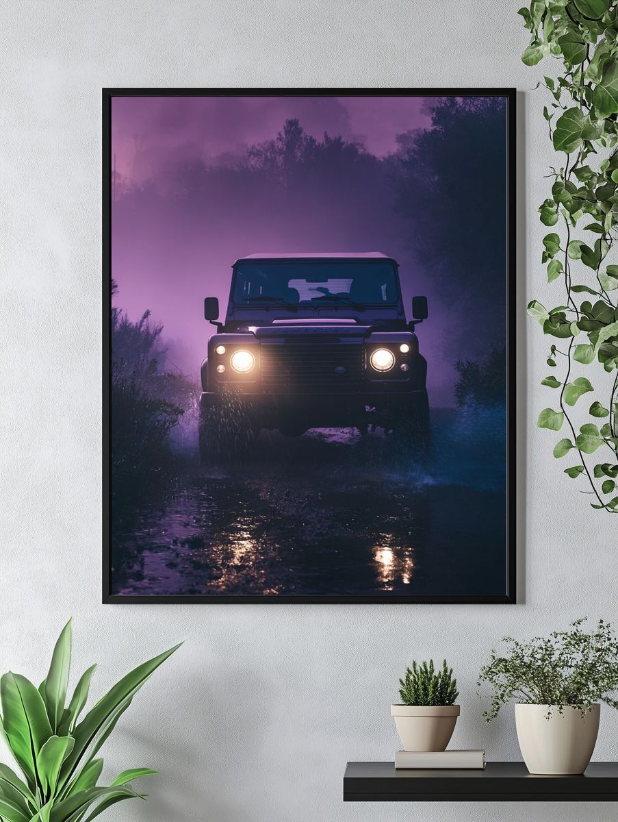Land Rover Adventure — Photography Print. — room view 4