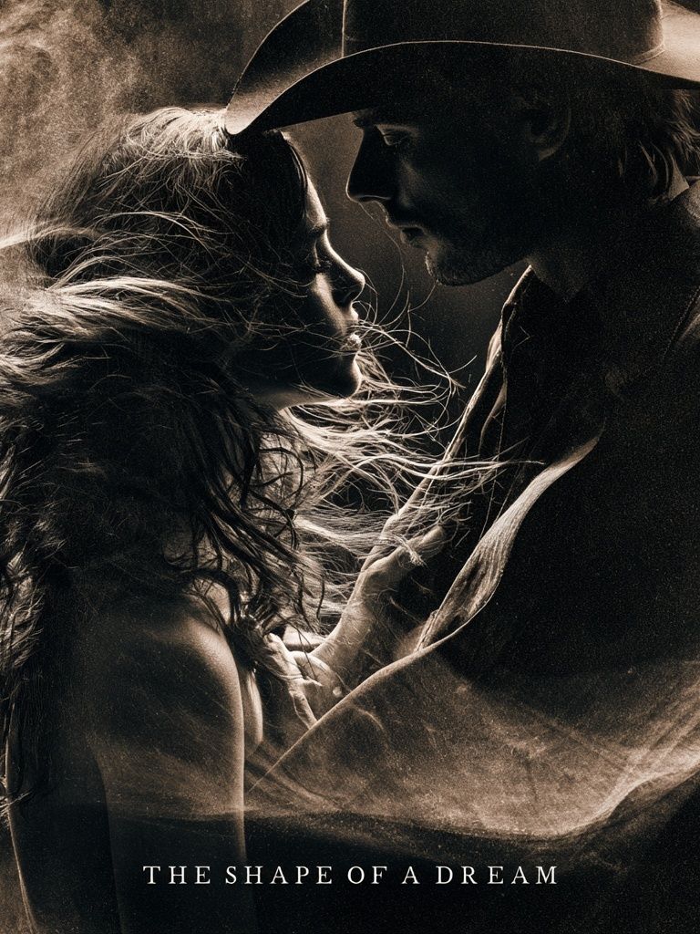 The Shape of a Dream Romantic Poster. poster detail