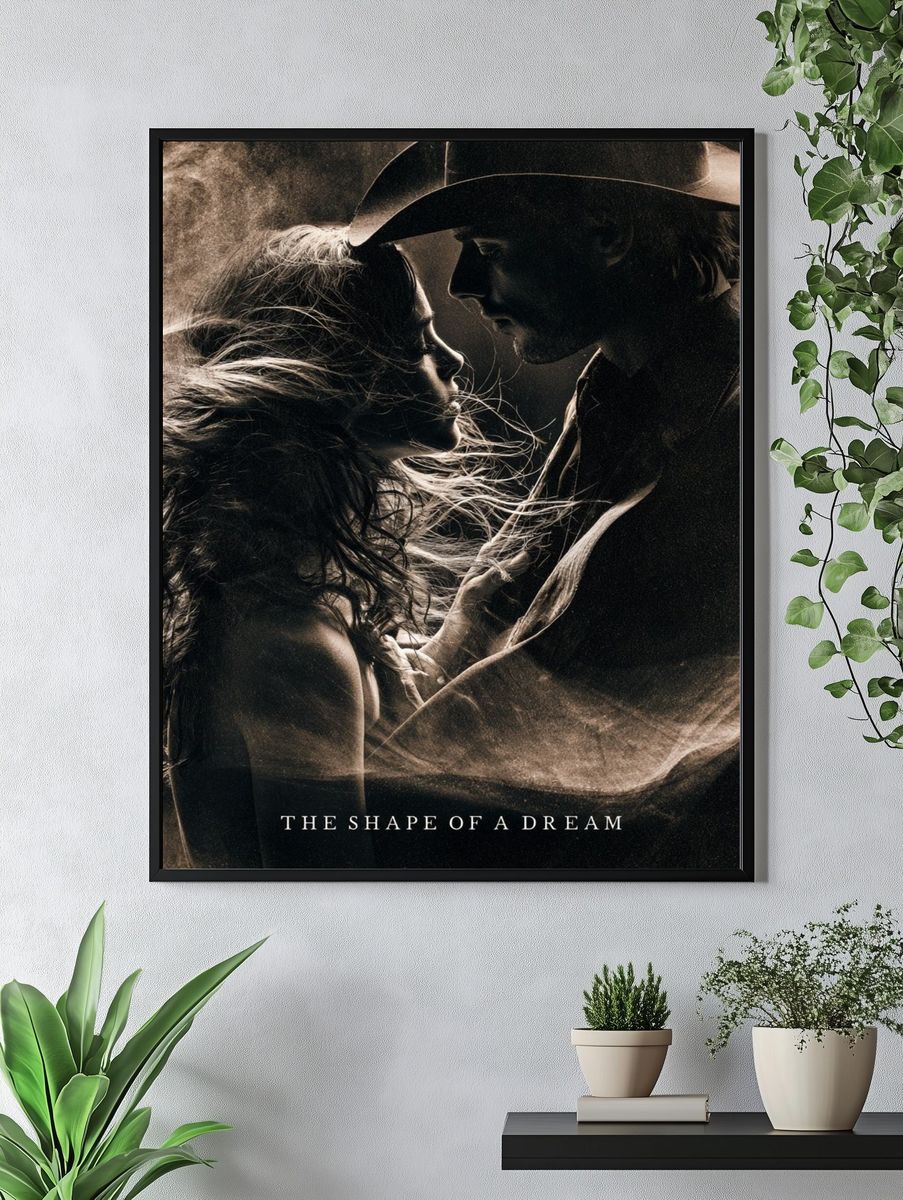 The Shape of a Dream Romantic Poster. — room view 4