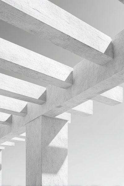 Modern Architecture — Minimalist Print.
