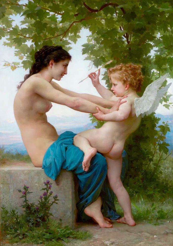 Mother and Child — Fine Art Print. poster detail