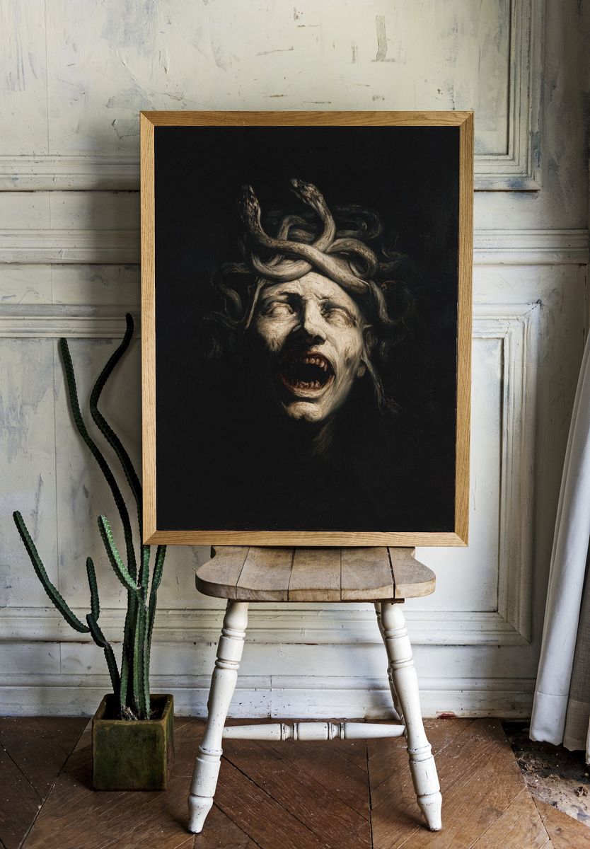 Medusa — Fine Art Print. — room view 1