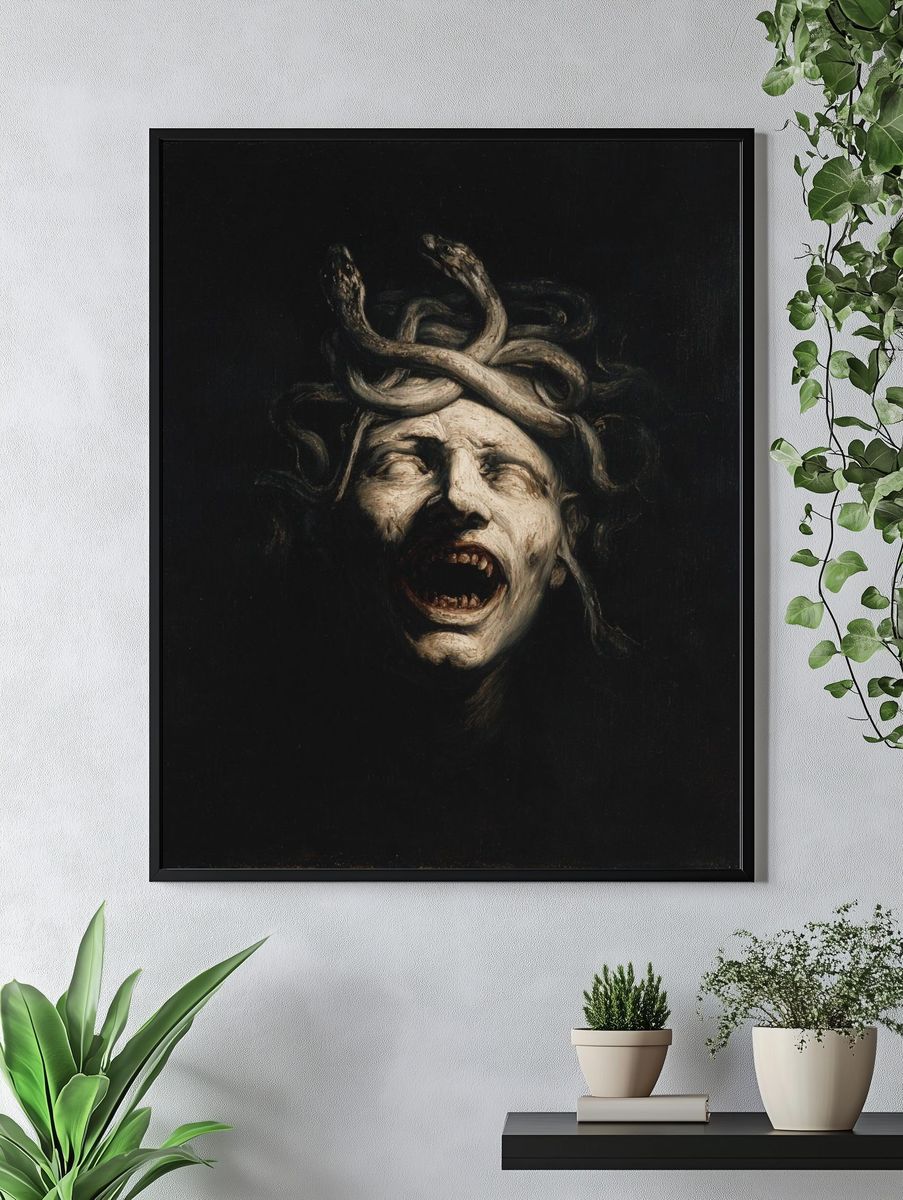 Medusa — Fine Art Print. — room view 4