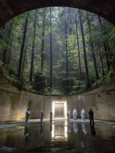 Mysterious Forest Chamber — Photography Print. poster