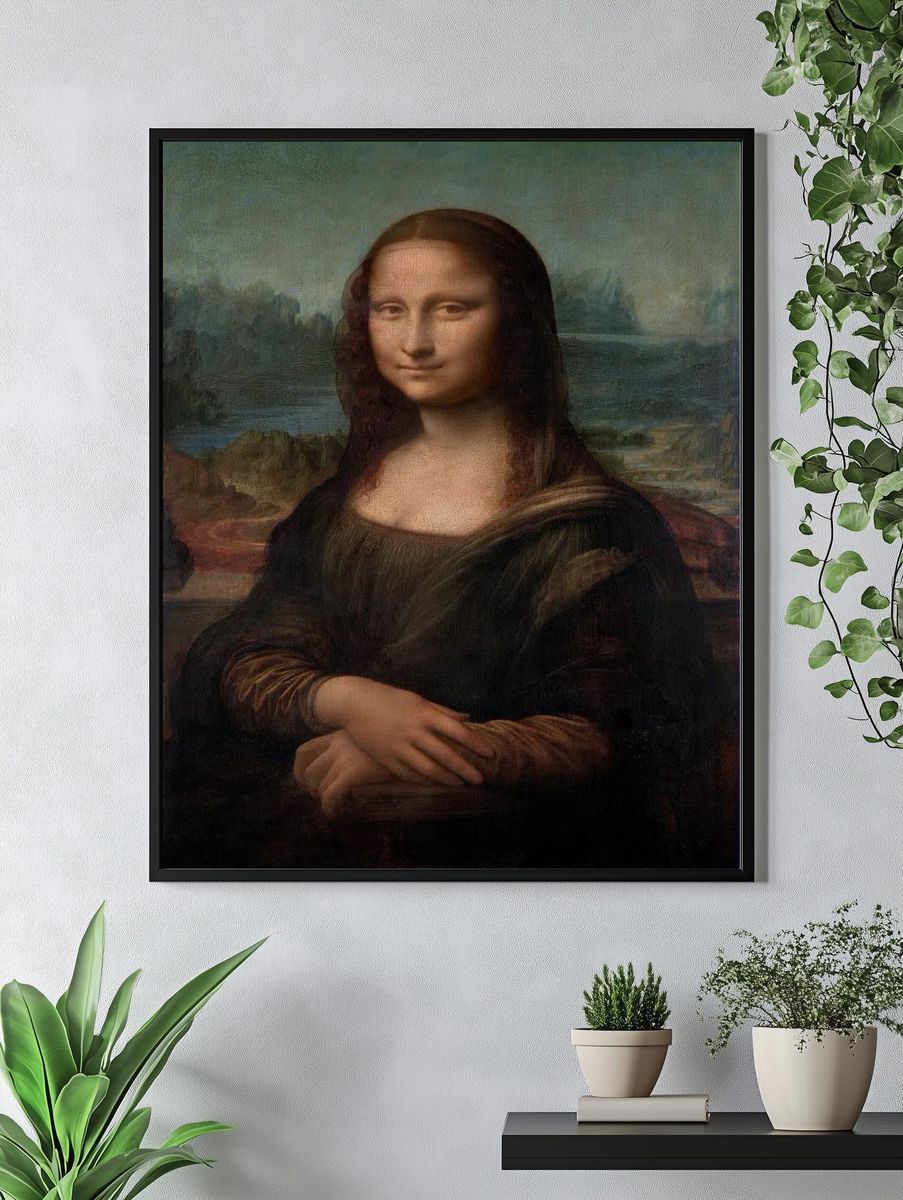 Mona Lisa — Fine Art Print. — room view 4
