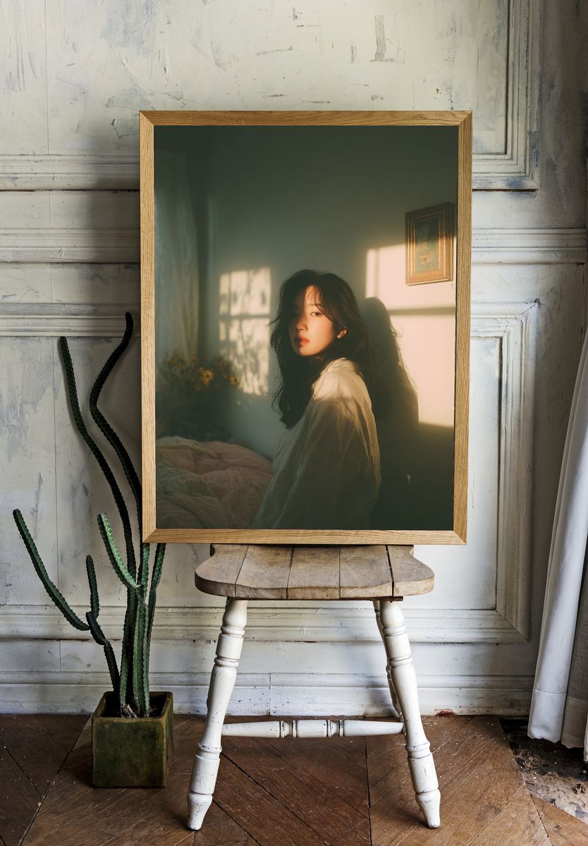 Serene Morning Light — Photography Print. — room view 1