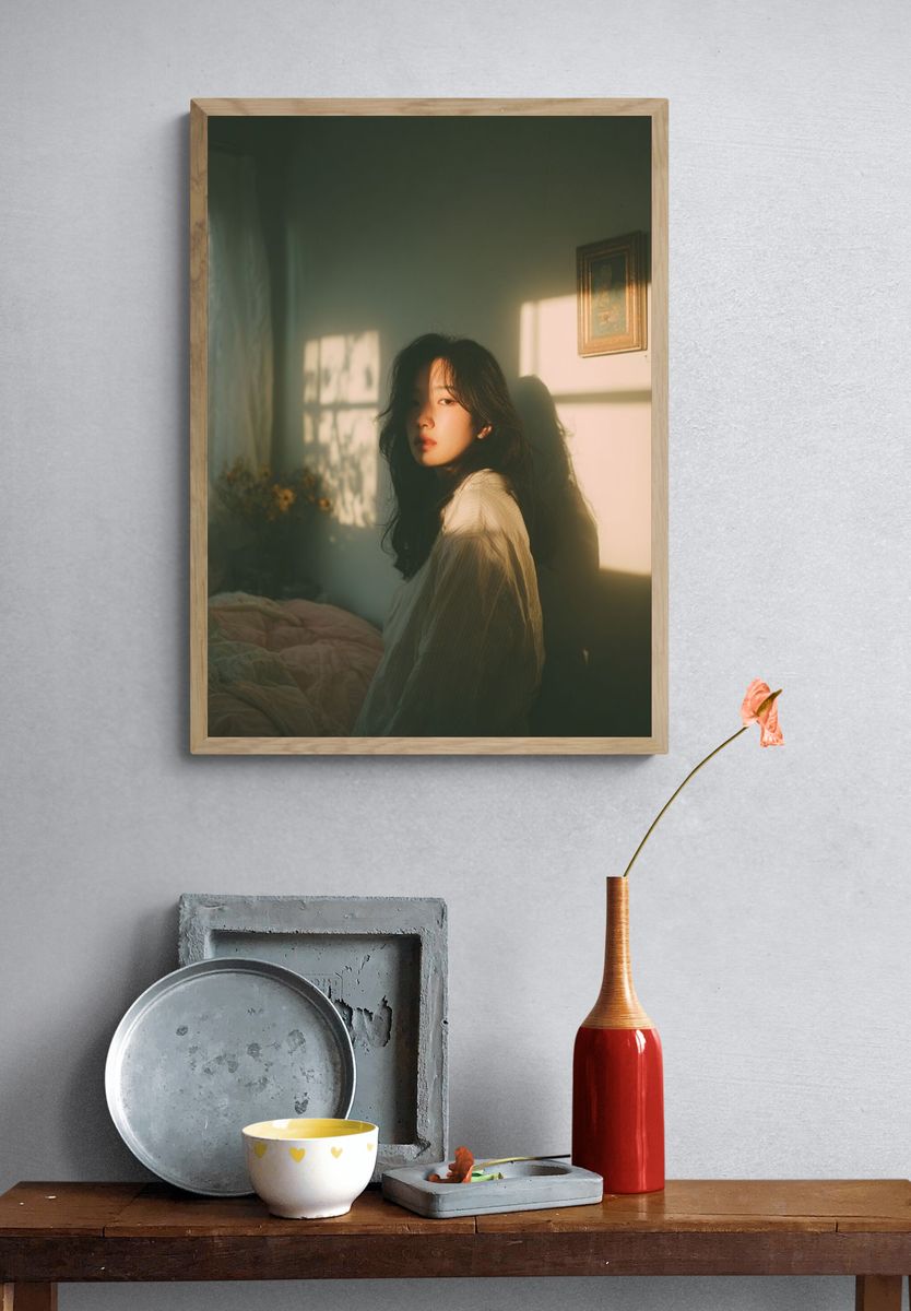 Serene Morning Light — Photography Print. — room view 3