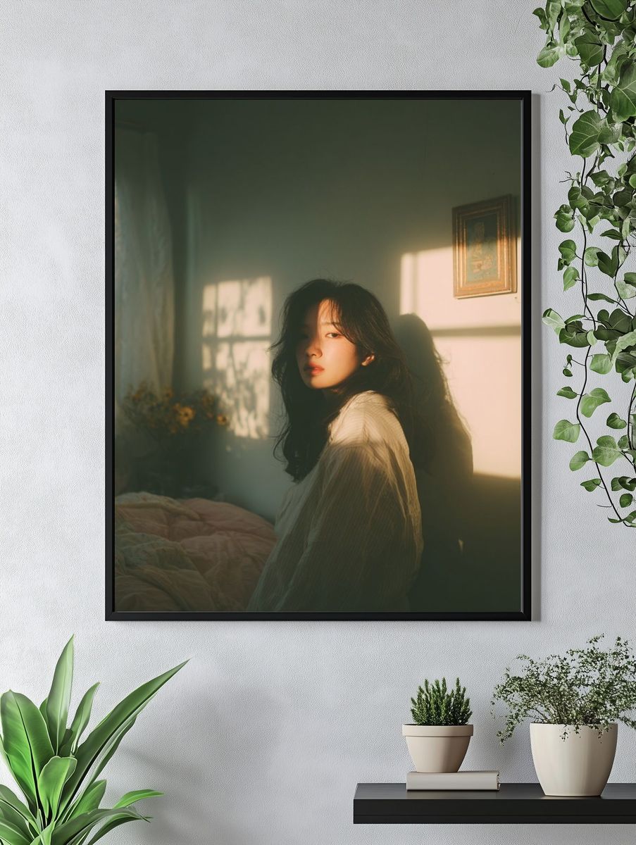 Serene Morning Light — Photography Print. — room view 4