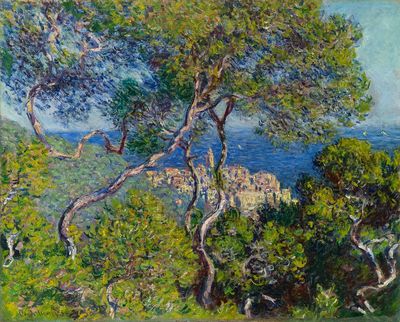 Claude Monet's Bordighera — Art Print. poster print