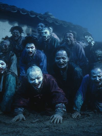 Zombie Horde Horror Poster.