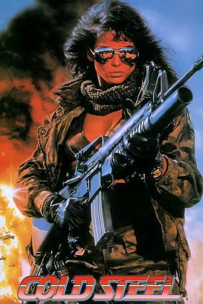Cold Steel Action Movie Poster. poster