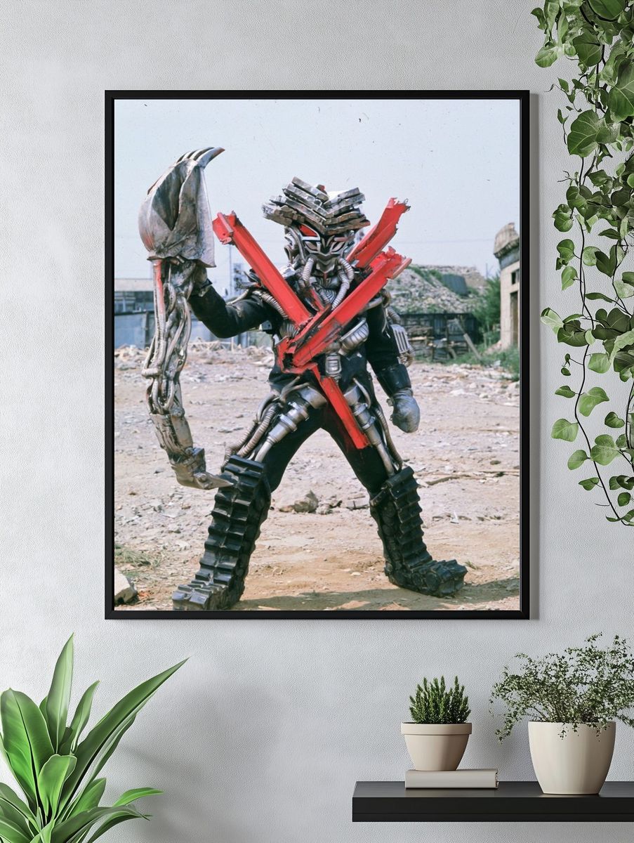 Kaiju Mecha Warrior Poster. — room view 4