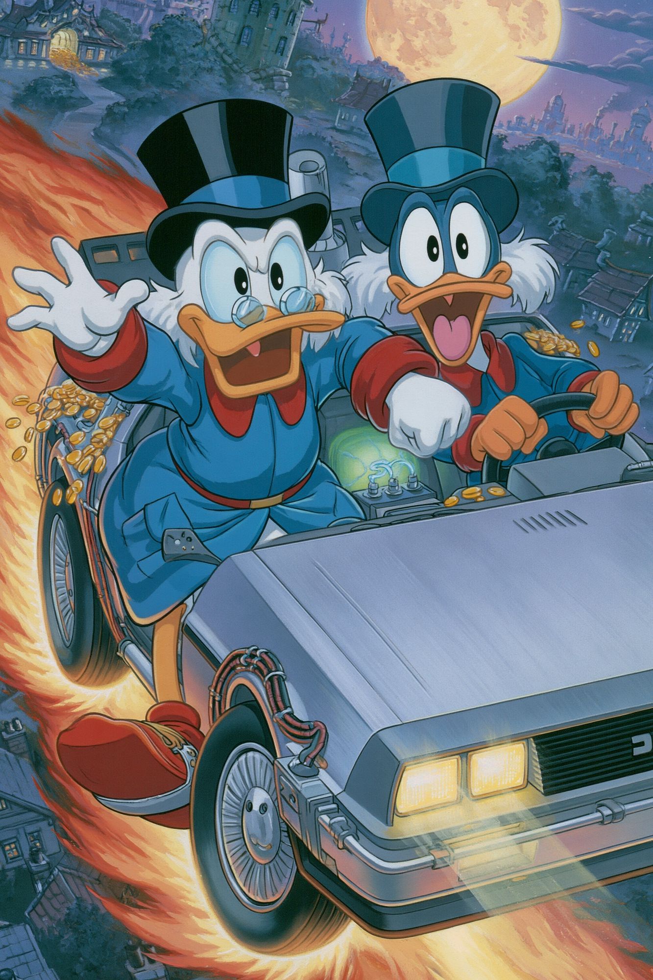 DuckTales Moonlit Ride Poster. poster detail