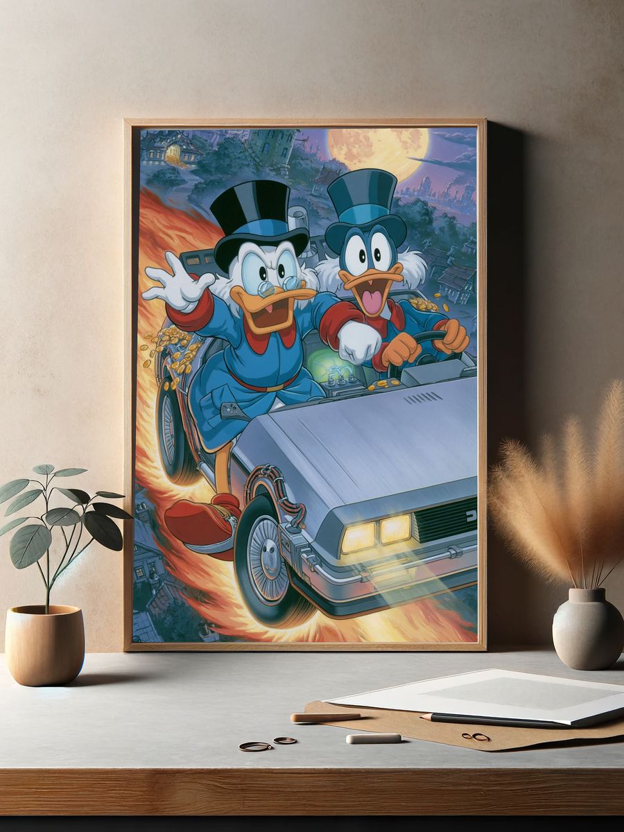 DuckTales Moonlit Ride Poster. — room view 2