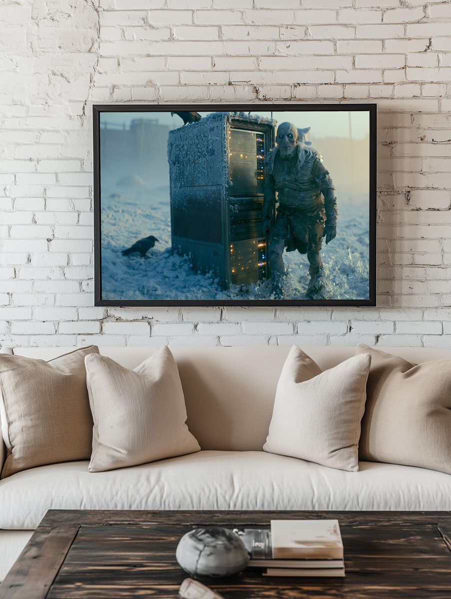 Night King in the Snow Poster. room preview