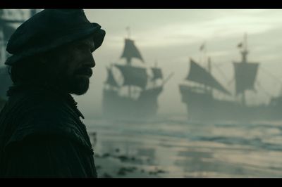 Pirate Captain Cinematic Poster.