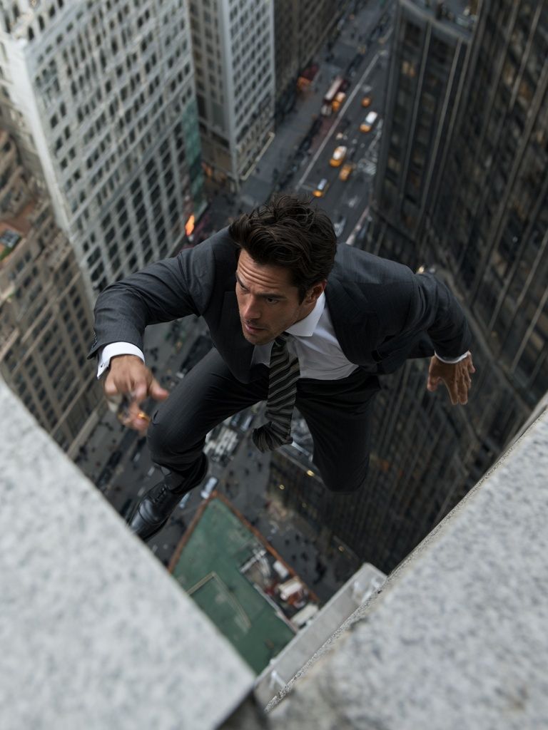 Man Scaling Skyscraper Action Poster. poster — movies art