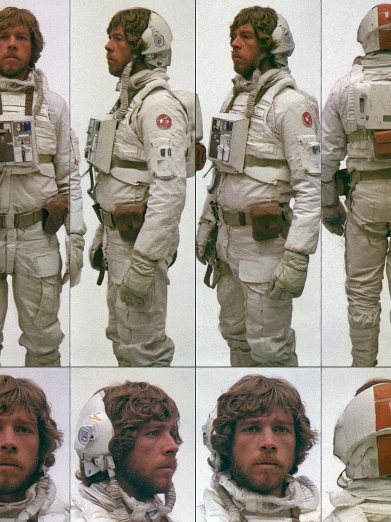 Luke Skywalker Space Suit Poster. poster detail