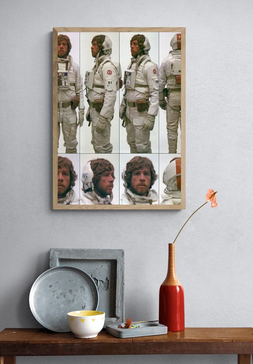 Luke Skywalker Space Suit Poster. — room view 3