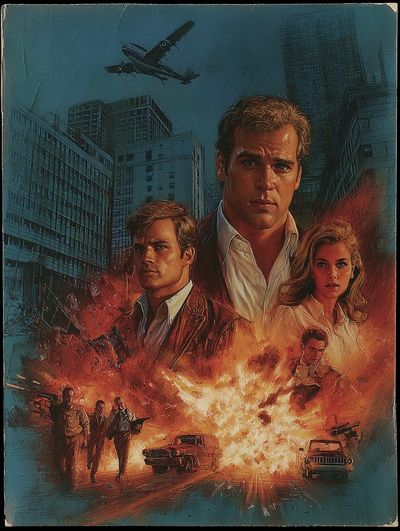Miami Vice Action Poster.