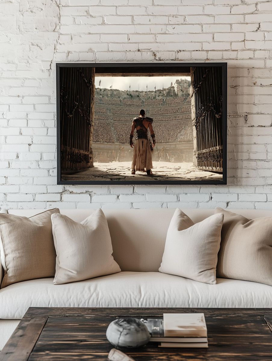 Gladiator Arena Entrance Poster. room preview