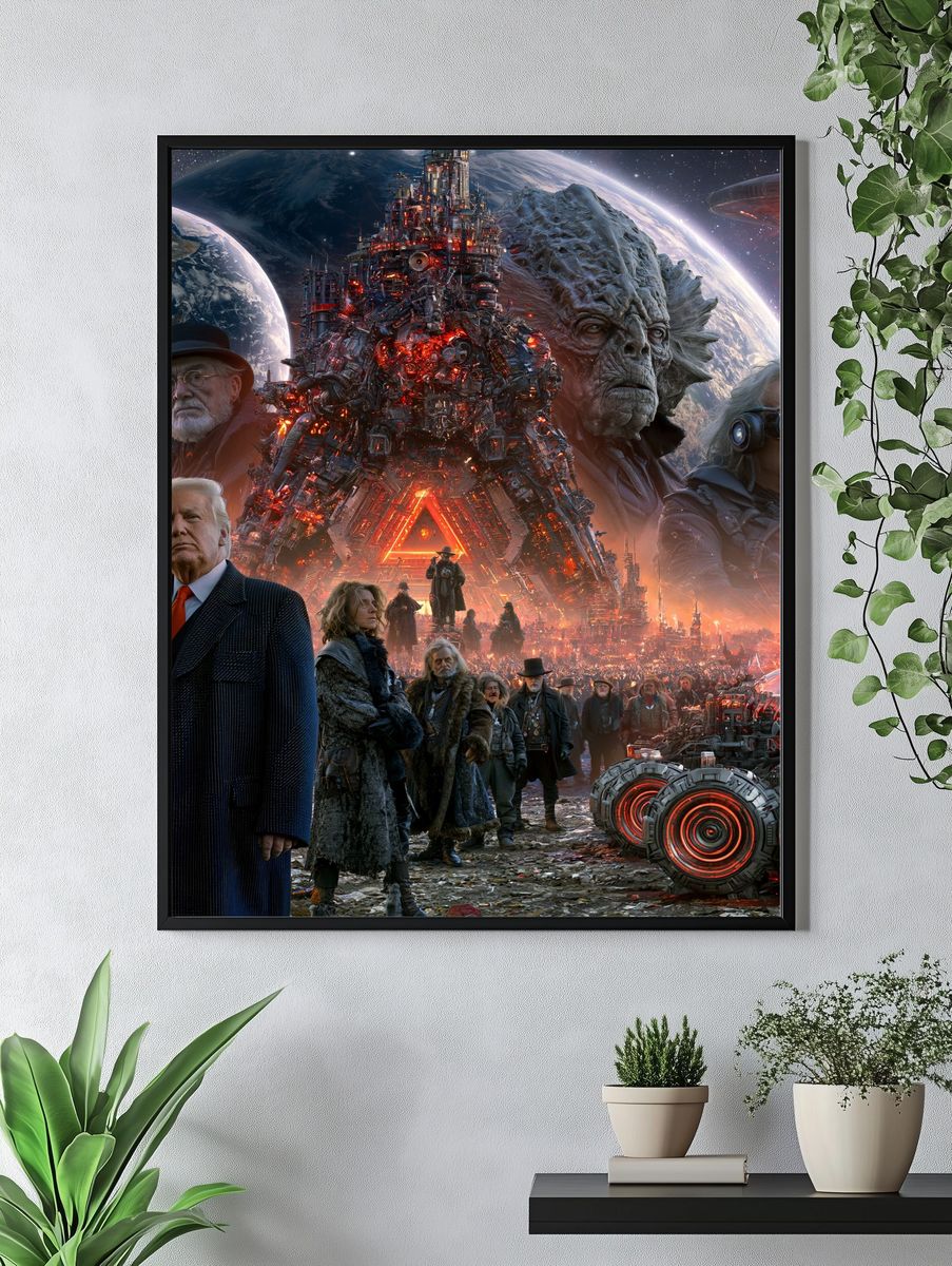 Sci-Fi Space Opera Poster. — room view 4