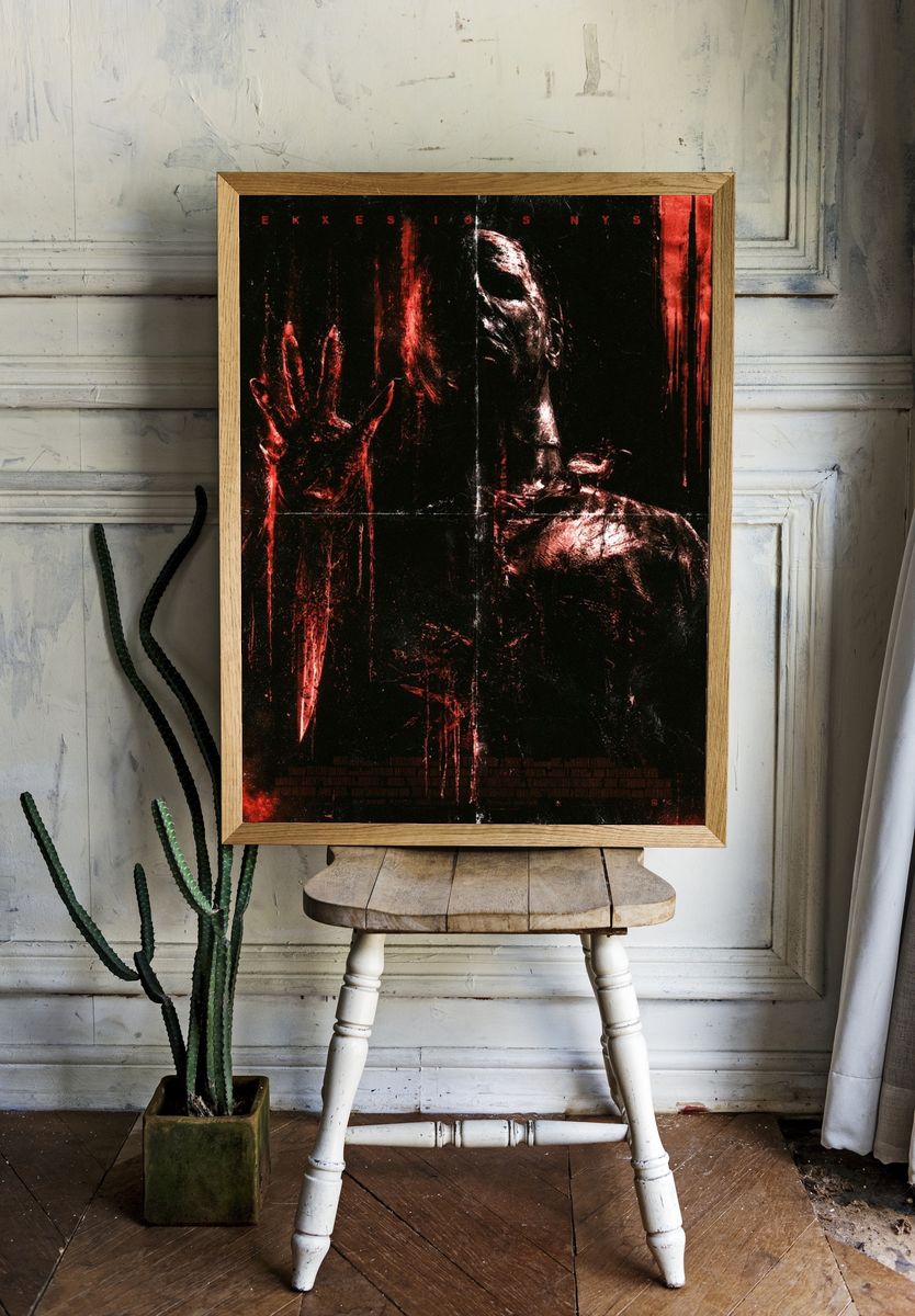 Slasher Horror Poster. — room view 1