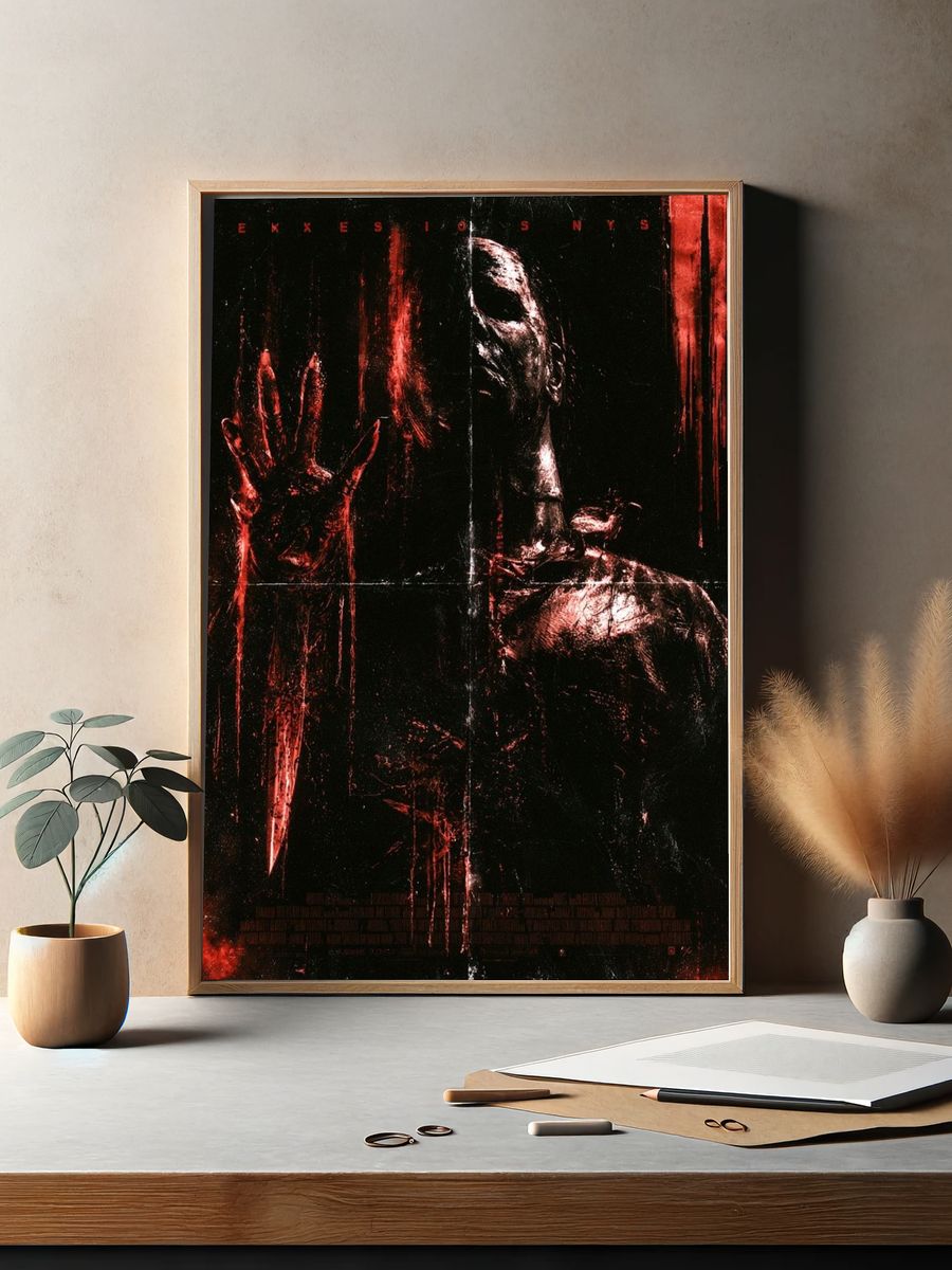 Slasher Horror Poster. — room view 2