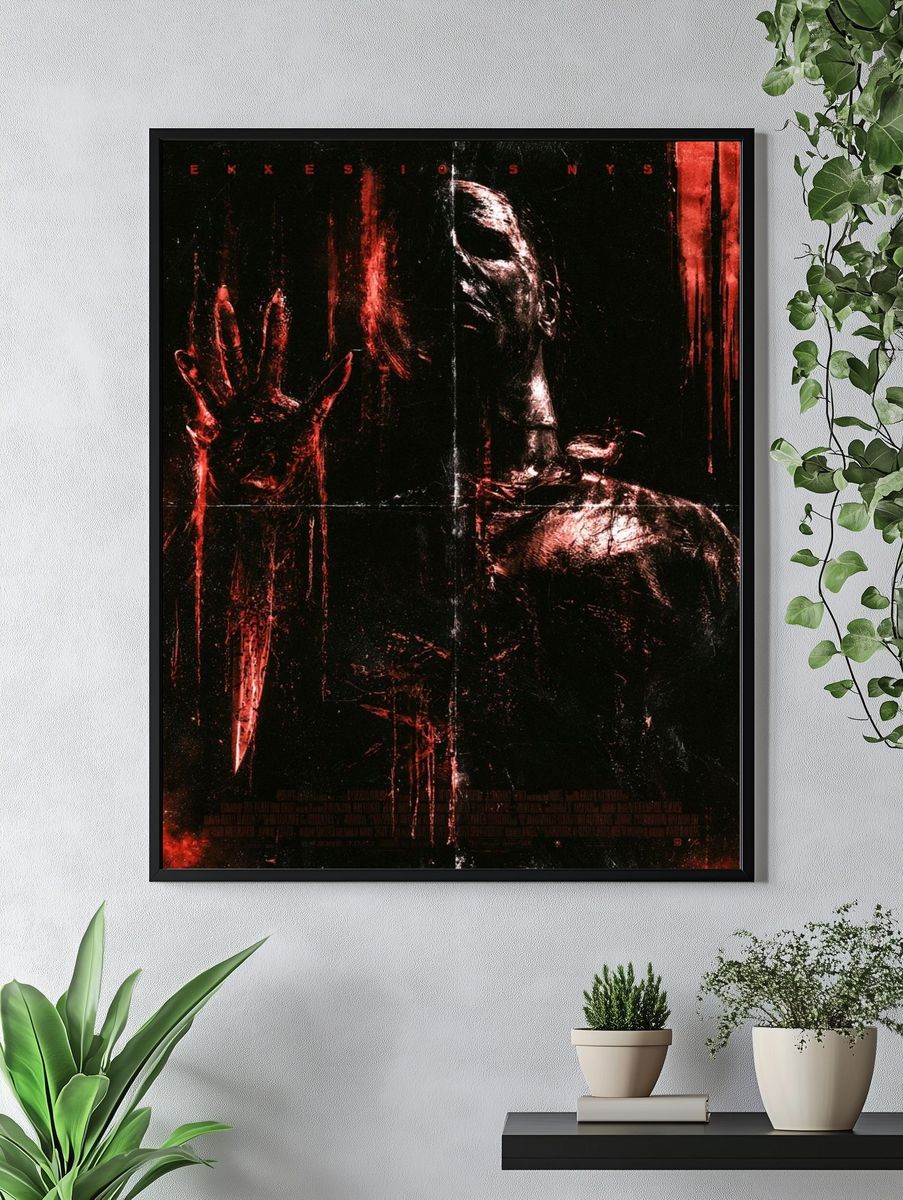 Slasher Horror Poster. — room view 4