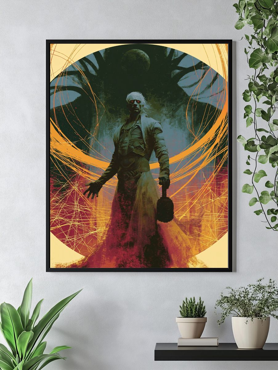 Dark Sorcerer Sci-Fi Poster. — room view 4