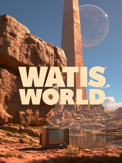 Watis World Sci-Fi Poster. poster