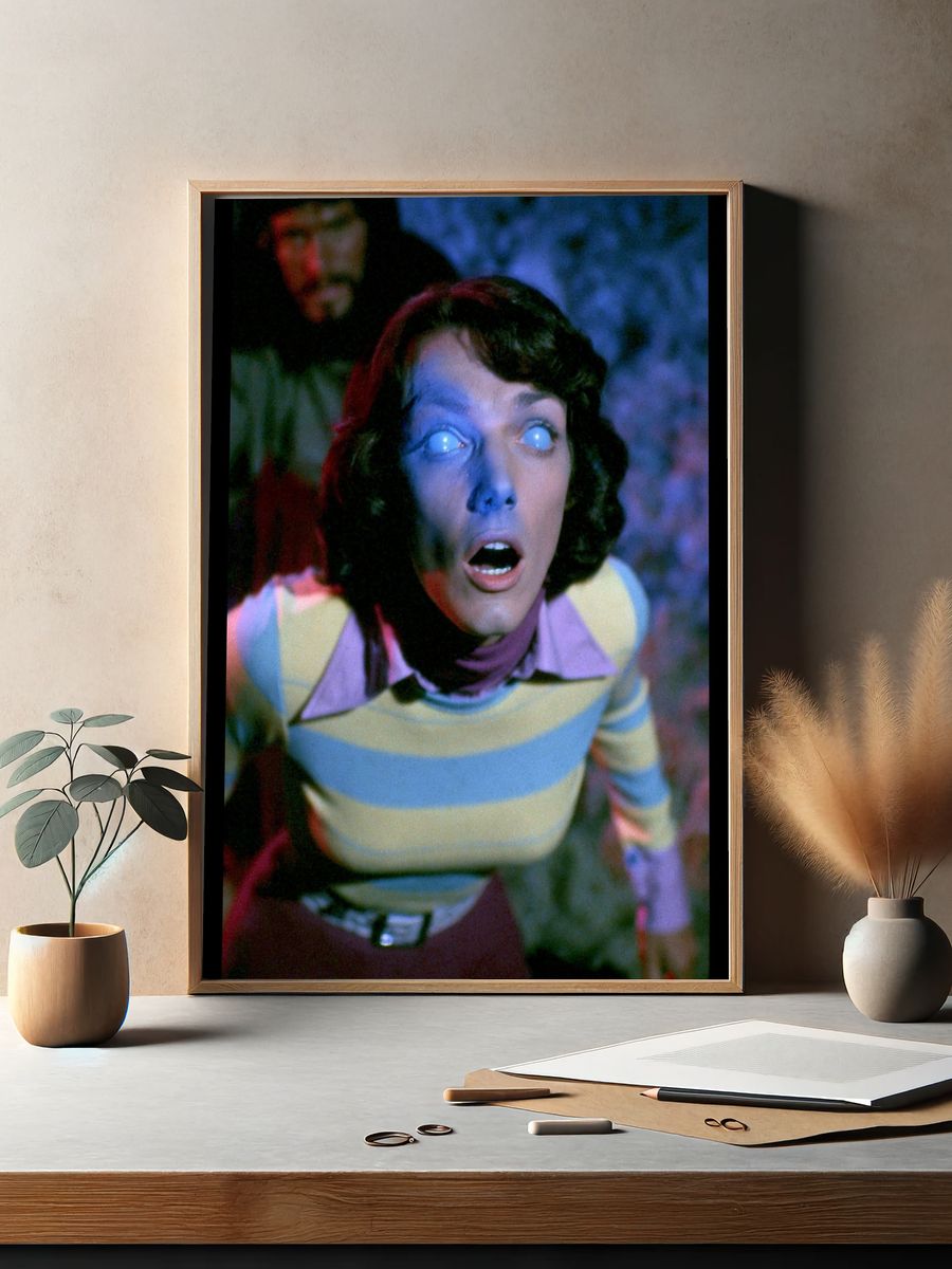 Retro Horror Shock Portrait Poster. — room view 2
