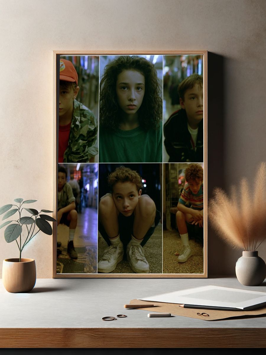 Stranger Things Kids Portrait Poster. — room view 2