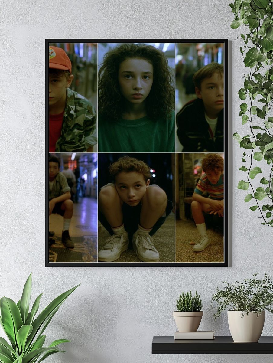 Stranger Things Kids Portrait Poster. — room view 4
