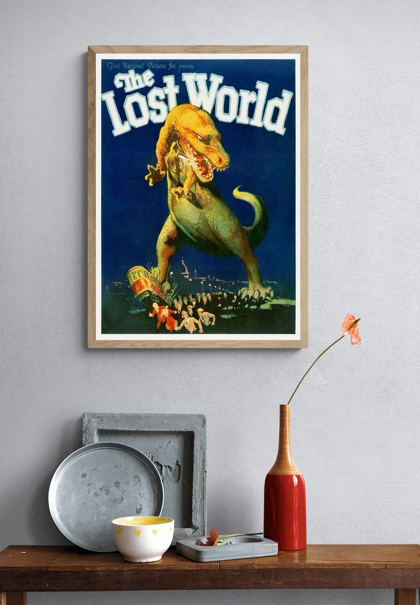 Lost World (1925) chromolithograph art. — room view 3