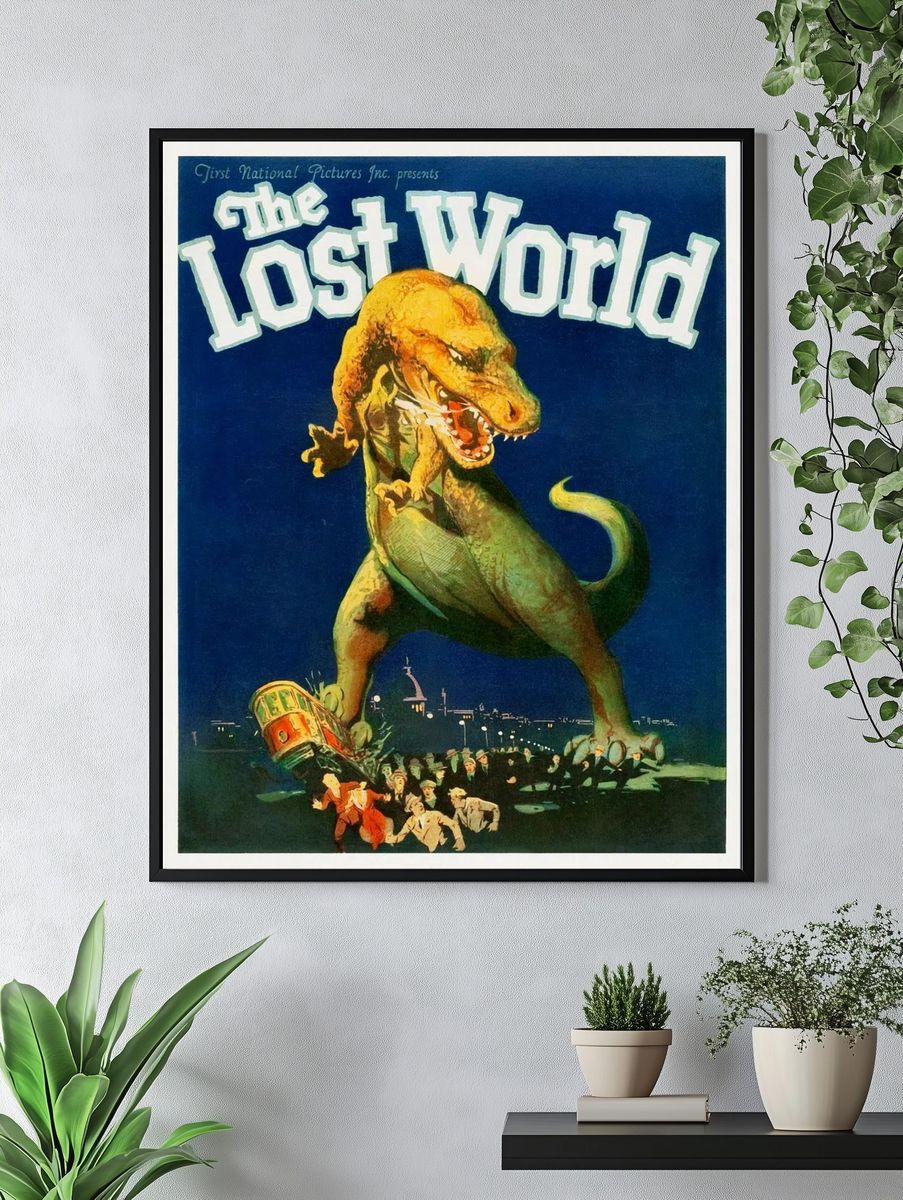 Lost World (1925) chromolithograph art. — room view 4