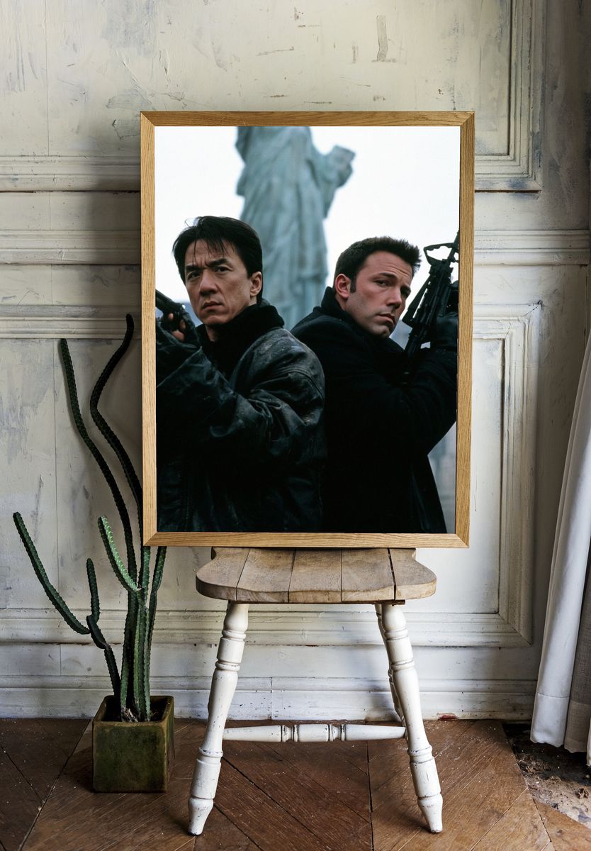 Rush Hour Action Movie Poster. room preview