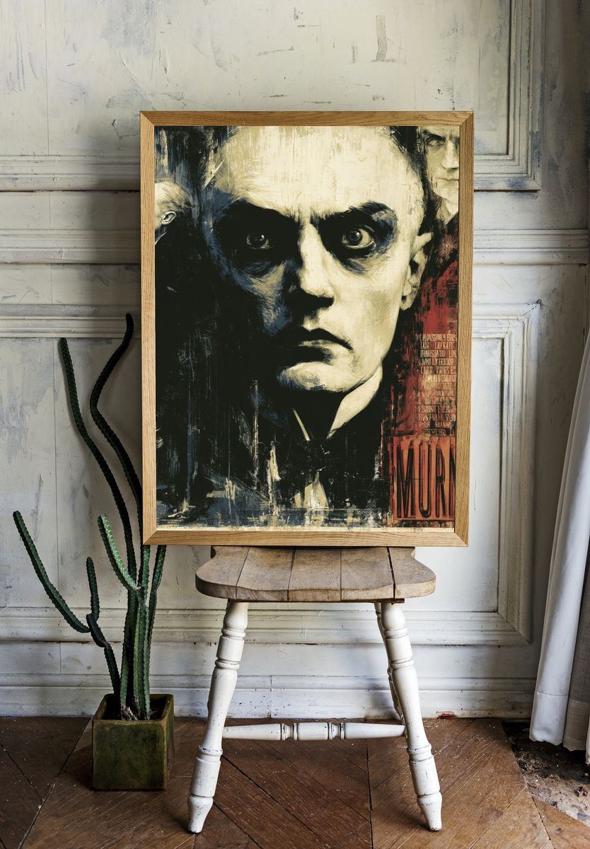 Nosferatu Gothic Horror Poster. room preview