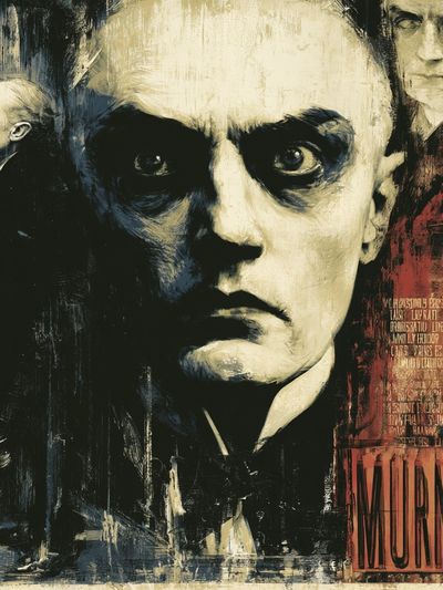 Nosferatu Gothic Horror Poster.